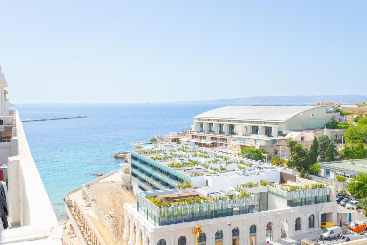 Maisonmars - Catalans Sur Mer - Appartement 1 Chambre - 4 Pers - Terrasse Vue Mer Clim مارسيليا المظهر الخارجي الصورة
